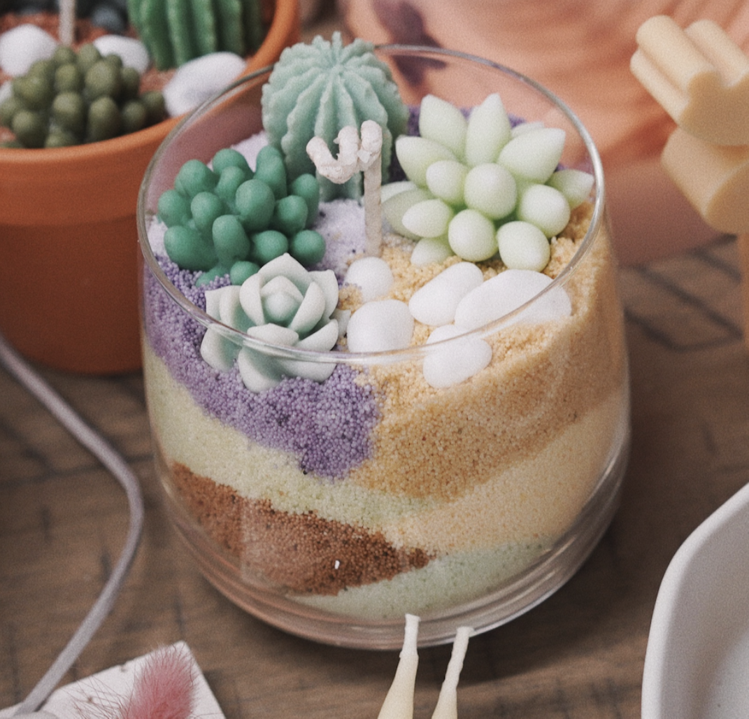 Succulent Candle Making Workshop