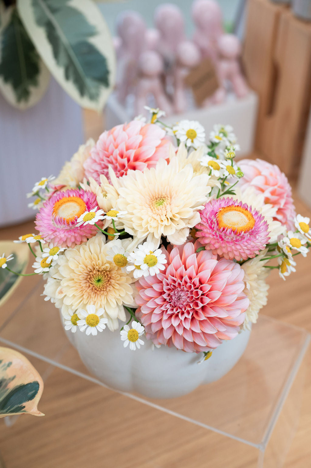 Pumpkin Floral Centerpiece