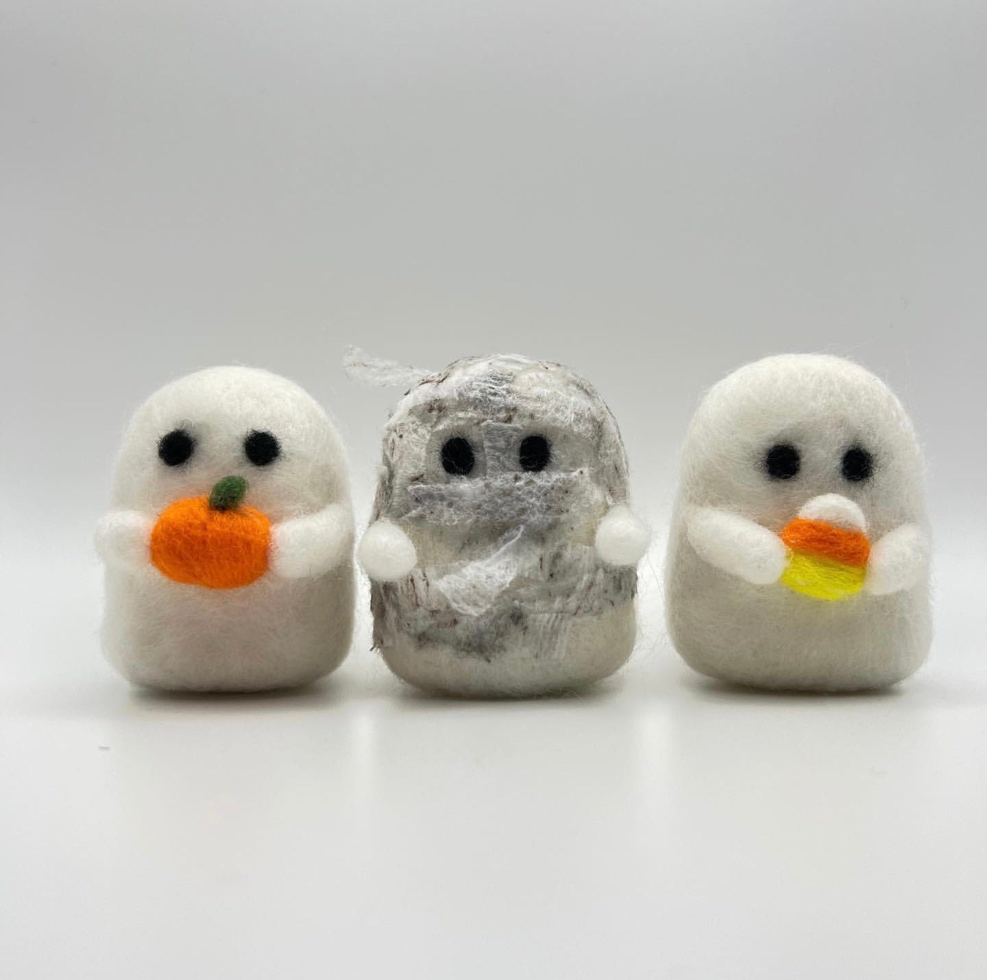 Ghost Pumpkin Felting Workshop