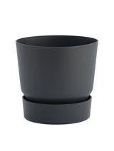 Elho Greenville Round Pot (Black)