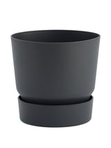 Elho Greenville Round Pot (Black)